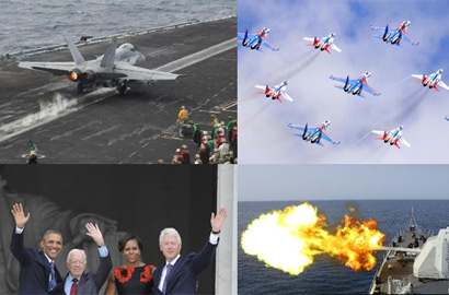 一周國際：莫斯科航展精彩紛呈 西班牙上演&ldquo;番茄大戰&rdquo;