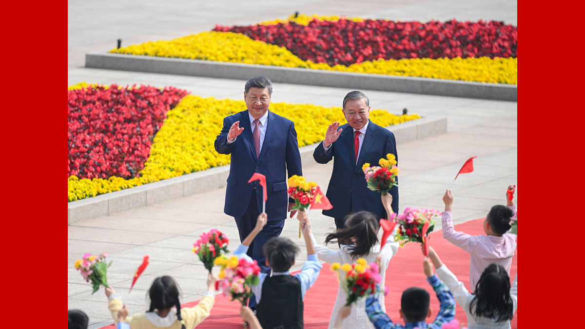 習近平同越共中央總書記、國家主席蘇林舉行會談